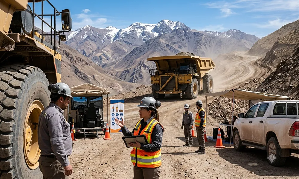 Conducción segura en alta montaña, la nueva formación que demanda la minería sanjuanina