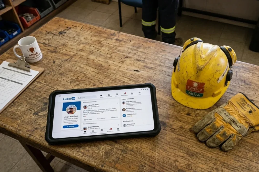 linkedin y trabajos mineros