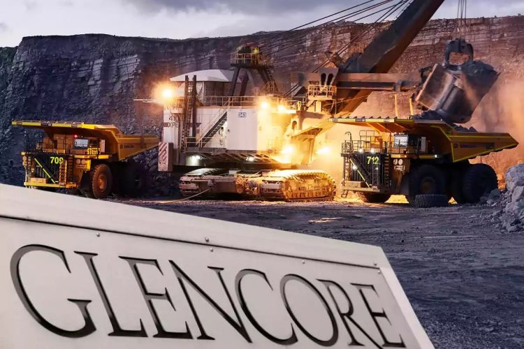 Isologo corporativo de la operadora minera internacional Glencore El Pachón San Juan.