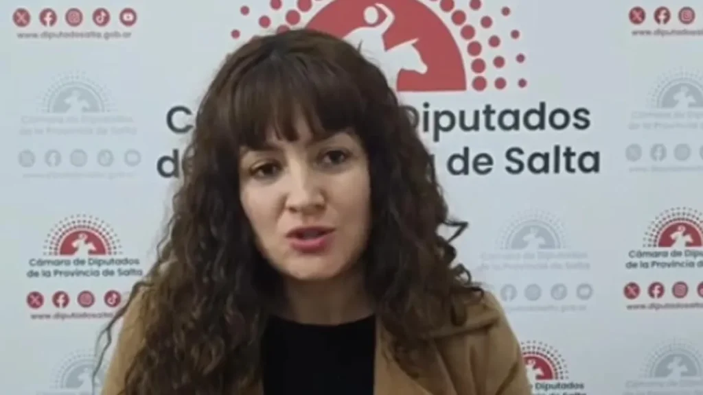 La diputada Griselda Galleguillos