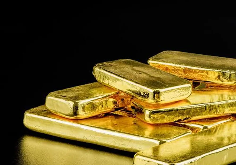 lingotes de oro