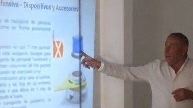 El licenciado en Higiene y Seguridad Cristian López