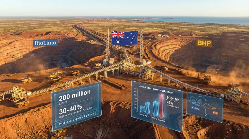 BHP y Rio tinto crecieron en este tramo del año sumando dividiendo altos en una imagen de gráficos 