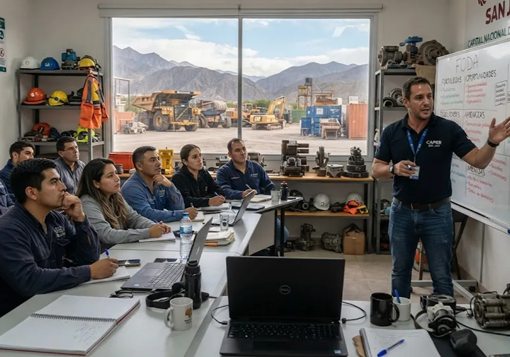 Capacitación de CADEMI para el fortalecimiento de pymes mineras en San Juan.