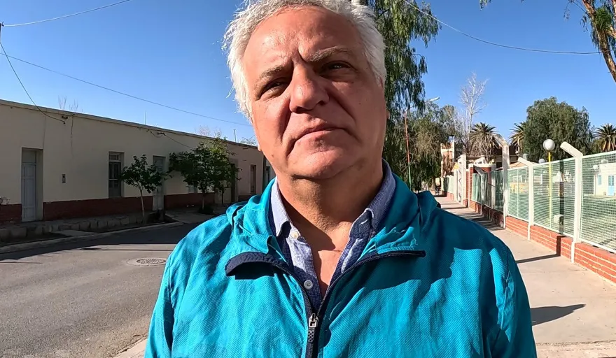 Presidente de la Cámara de Comercio de Jáchal, Marcelo Aguirre