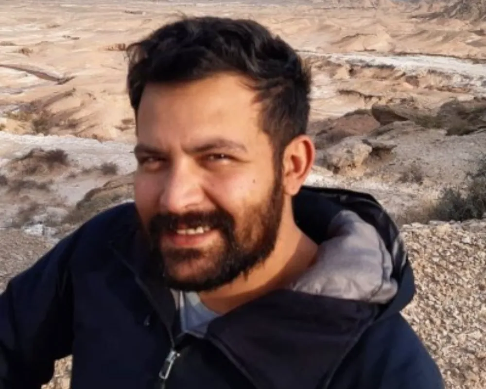 El geólogo Marcos Da Rold, especialista en campañas de exploración minera en San Juan.