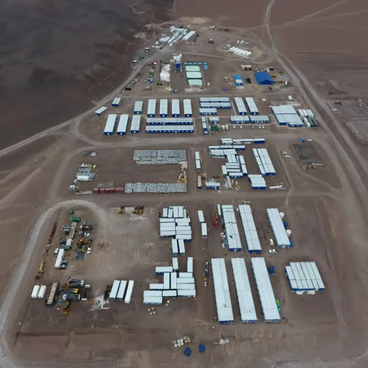 Imagen aérea del proyecto Mariana.