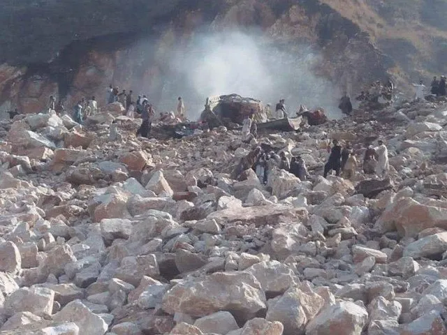 Vista exterior de la mina de carbón en las afueras de Quetta donde ocurrió la tragedia.