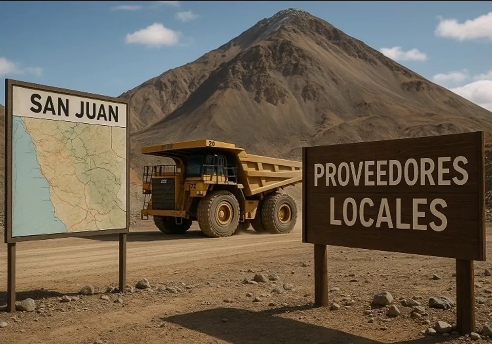 camion minero proveedores locales
