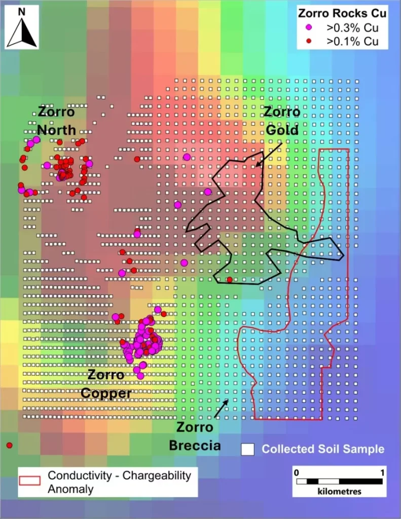 Sable acelera en San Juan: confirman un mega sistema metalífero y descubren un gran bloque de oro en el Proyecto Zorro