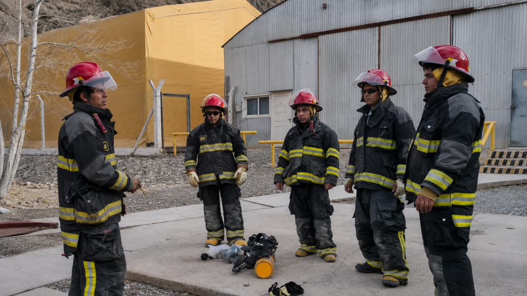 Los Azules y Gualcamayo mineros revelan cómo entrenan brigadas y corrigen fallas antes de una emergencia
