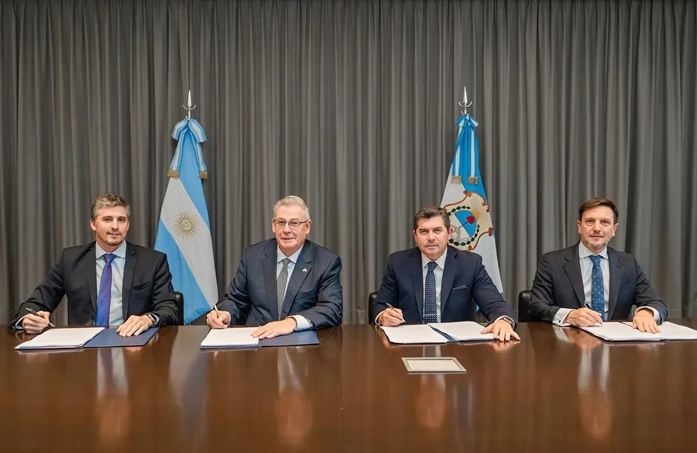 José Morea, Ron Hochstein, Marcelo Orrego y Juan Pablo Perea