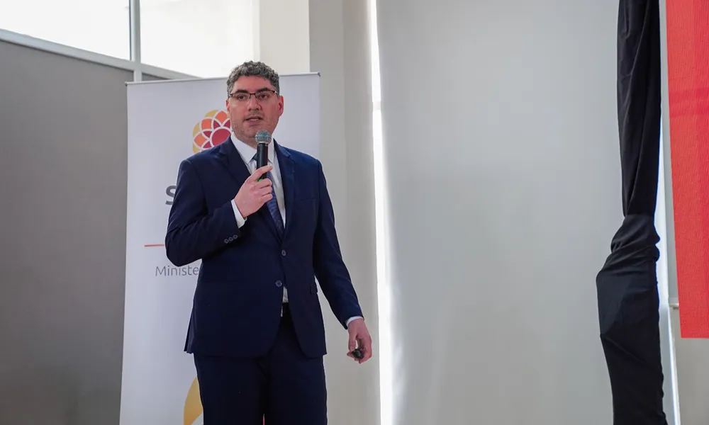 ingeniero pablo fernandez secretario tecnico del minsiterio de mineria de san juan