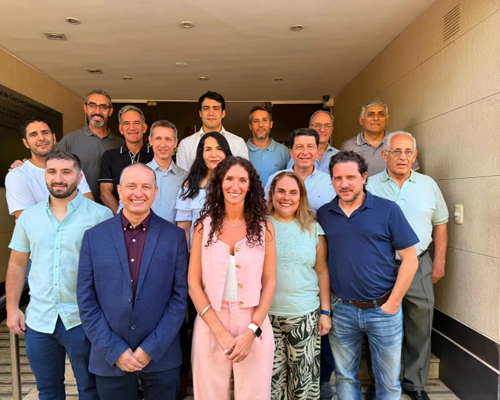 Lucila Avelín, presidenta del Consejo Profesional de Ciencias Económicas de San Juan, representante institucional del ámbito económico profesional vinculada a la capacitación y formación de especialistas para la actividad minera.