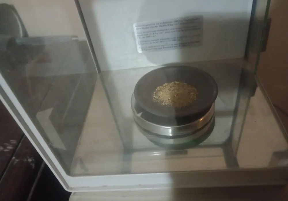 oro obtenido mediante mineria artesanal