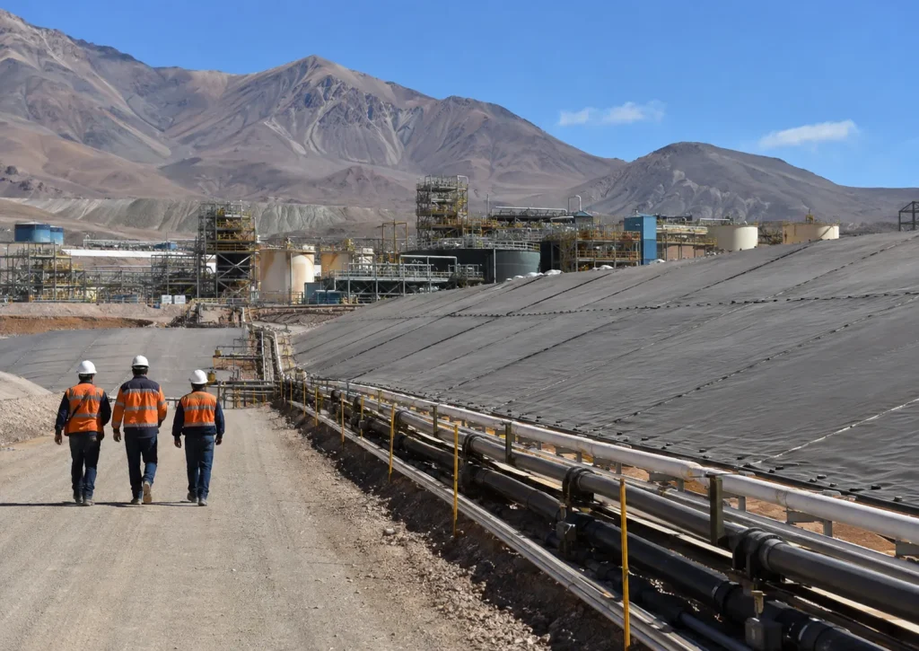 El ácido sulfúrico entra en la ecuación del cobre sanjuanino
