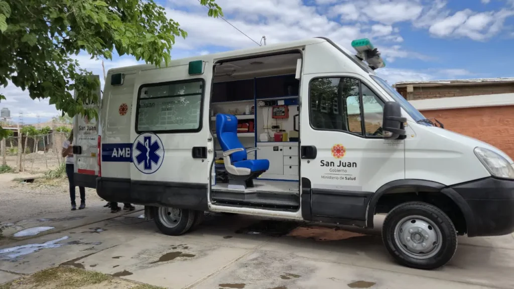 Ambulancia de Ullum.