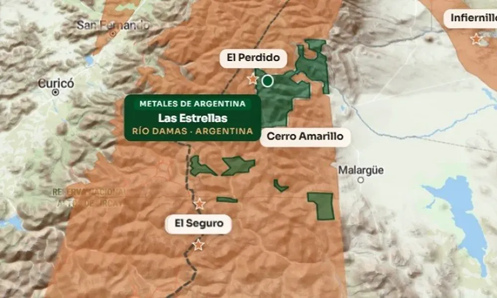 ubicacion proyectos argentina metals