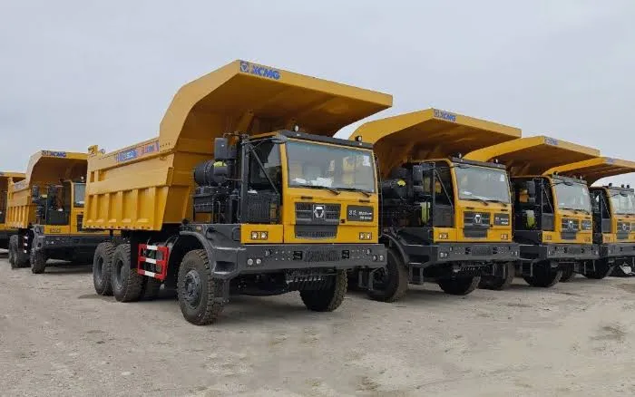 Equipos xcmg listos para operar 