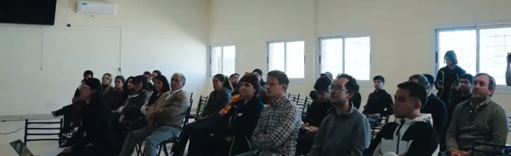 Taller del Programa PEC Los Azules para la capacitación laboral en Calingasta.