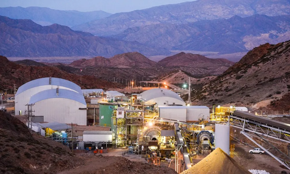 planta procesadora de minerales de casposo en san juan