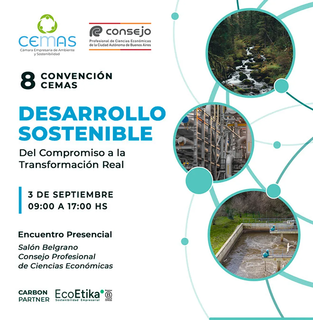 Flyer del evento de septiembre de CEMAS