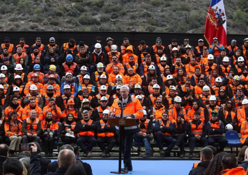 Instalaciones mineras de cobre en Chile en el marco de la Codelco capitalización utilidades 2025.