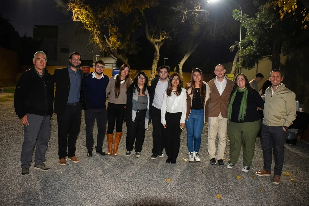 Miembros de la comunidad joven del Centro de Ingenieros