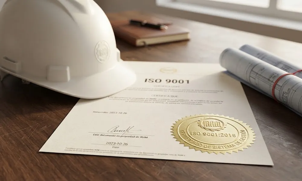 Proceso de acreditación y certificación ISO para empresas proveedoras de la industria minera.
