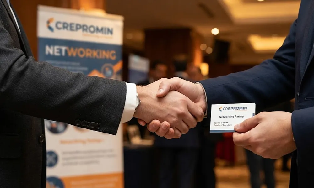 dos empresarios estrechandose las manos