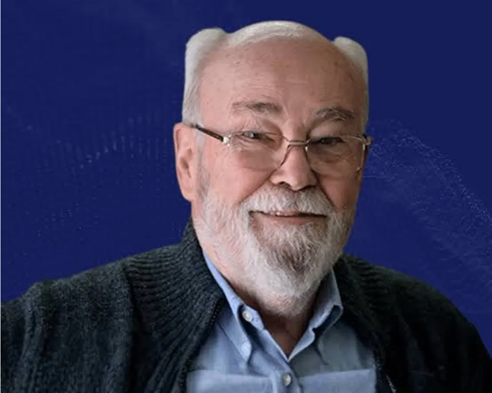 retrato de victor ramos geologo