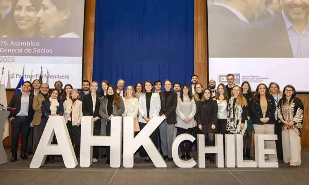 Equipo de la Cámara Chileno-Alemana de Comercio e Industria 