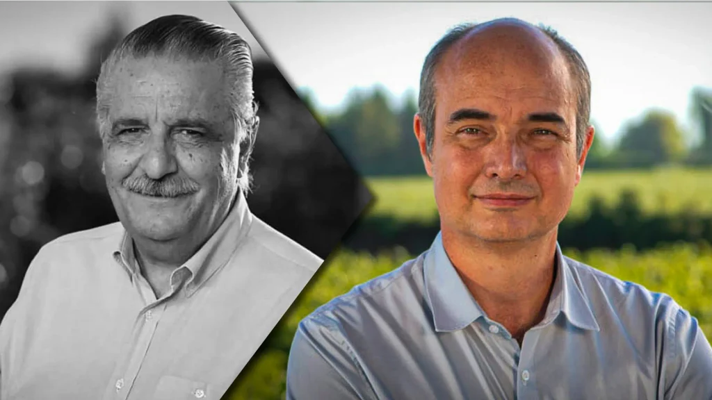 Eduardo Sancho, expresidente de Fecovita – (2012 – 2022) y Rubén Panella, nuevo presidente de Fecovita (2022)