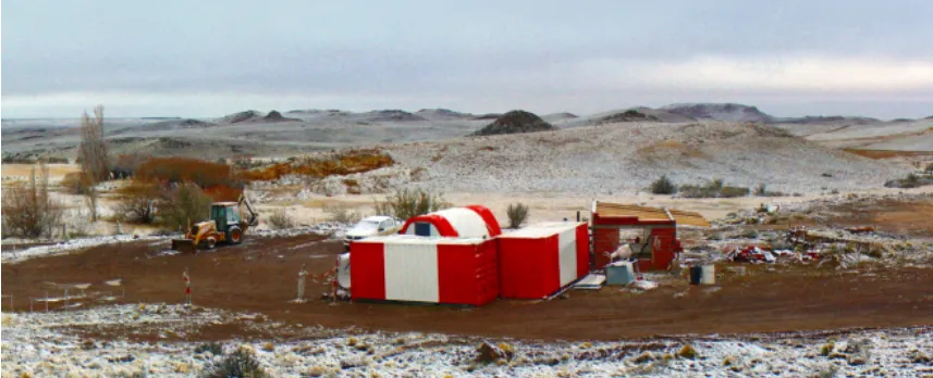 Campamento en El Dorado.