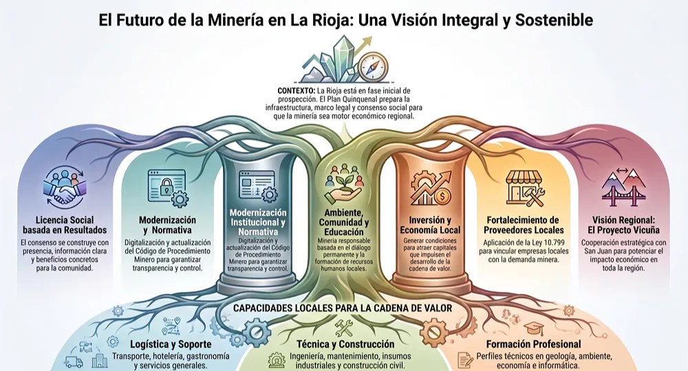 infografia sobre lal mineria de la rioja