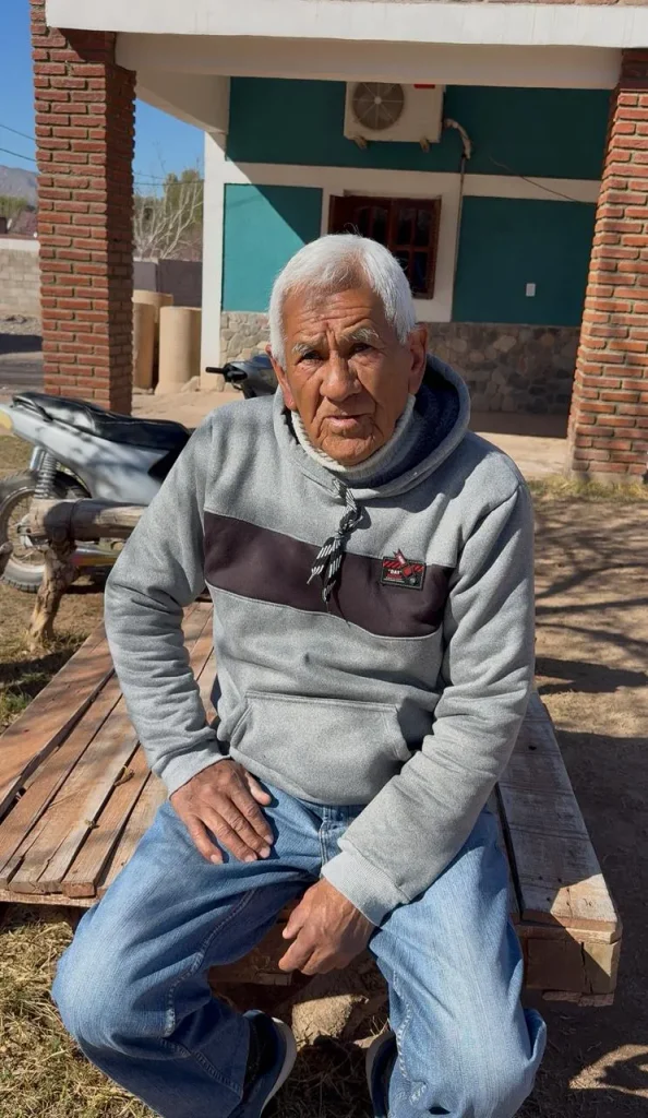 Pedro Anibal López , habitante de Guandacol.