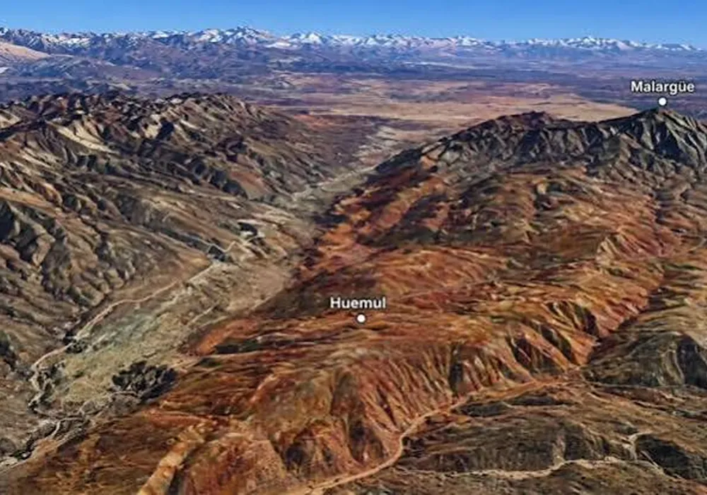 ubicacion del proyecto huemul