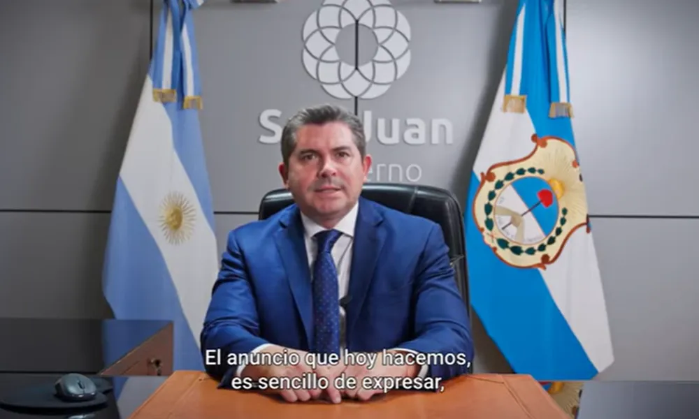 marcelo orrego, gobernador de san juan