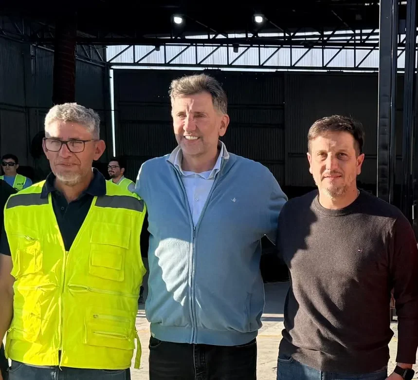 PATRICIO PAEZ, CLAUDIO GARCIA DE ACER SRL Y EL MINISTRO De MINERÍA DE SAN JUAN JUAN PABLO PEREA