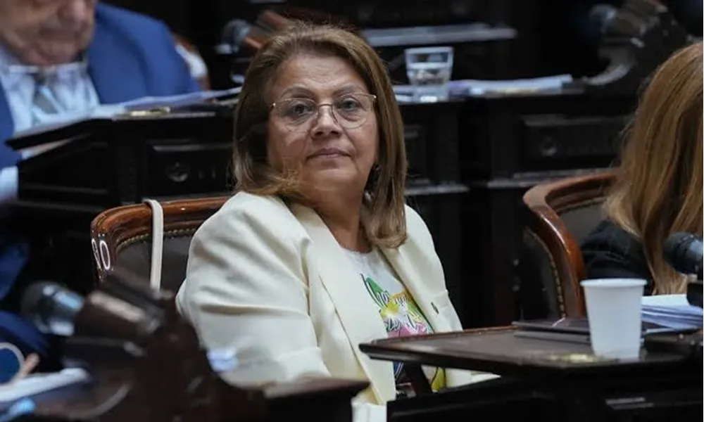 fotografia de la diputada nacional de la rioja hilda aguirre