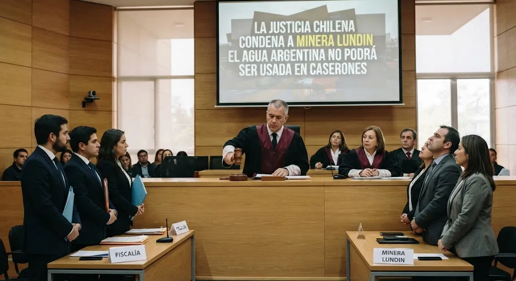 Revés judicial para Lundin Mining: deberá pagar u$s 2 millones por cancelar un contrato hídrico transandino Revés judicial para Lundin Mining: deberá pagar u$s 2 millones por cancelar un contrato hídrico transandino