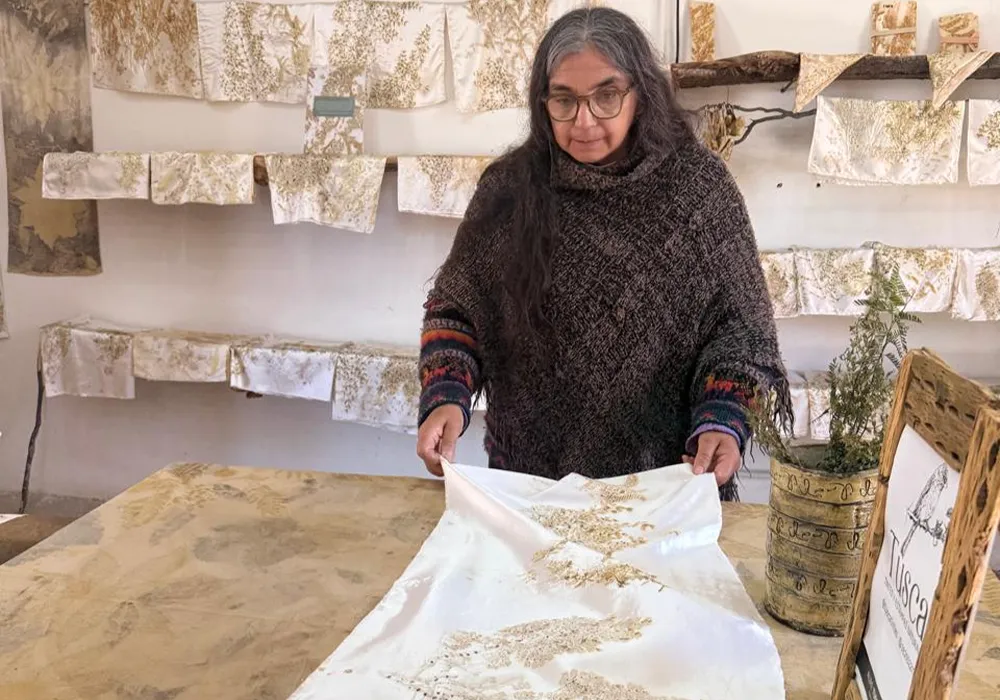 miriam nievas artesana textil de la rioja