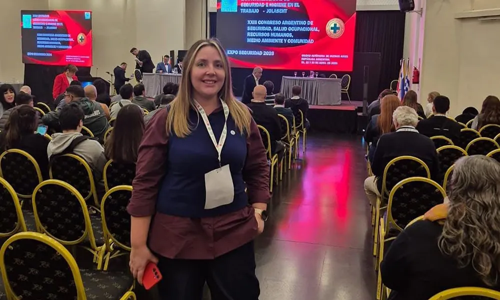 Cintia Palacios, licenciada en Seguridad y Salud Ocupacional