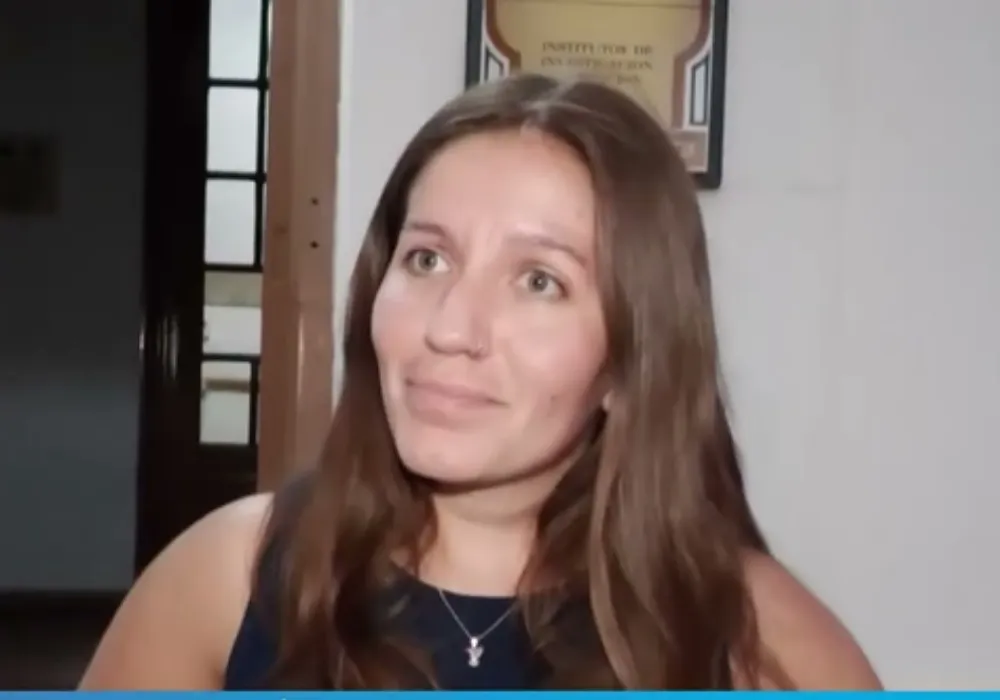 fotografia de agustina albeiro, climatologa