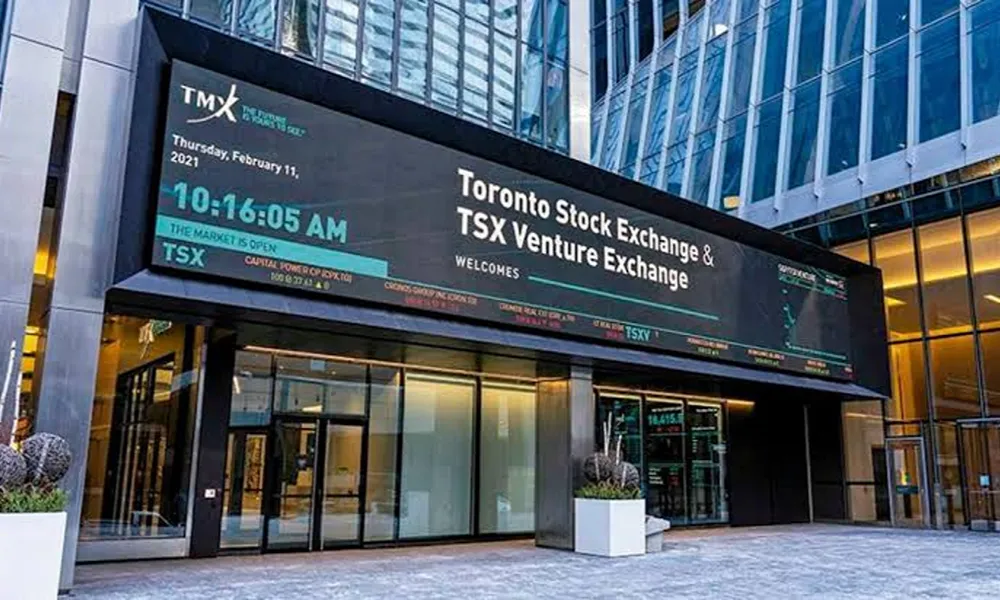 fachada de la bolsa de toronto tsx venture exchange