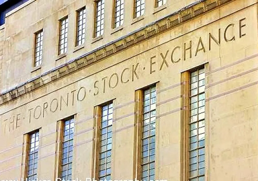fachada de la bolsa de toronto 