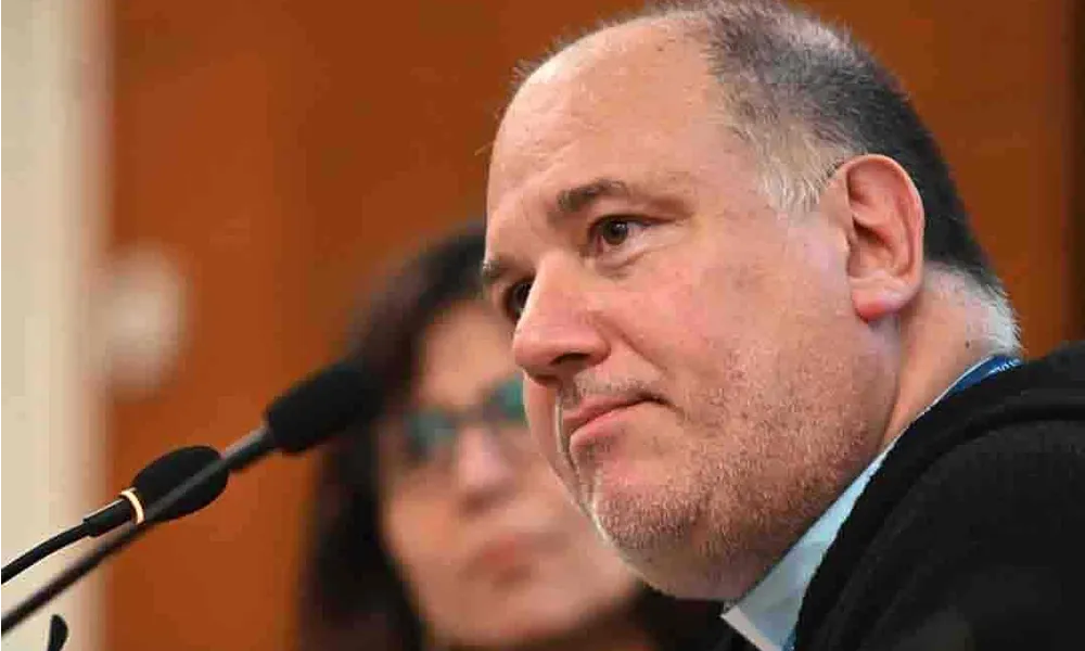 Máximo Jurcinovic, director de la Oficina de Comunicación y Prensa de la Conferencia Episcopal Argentina.