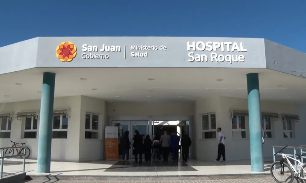 fachada del hospital de jachal