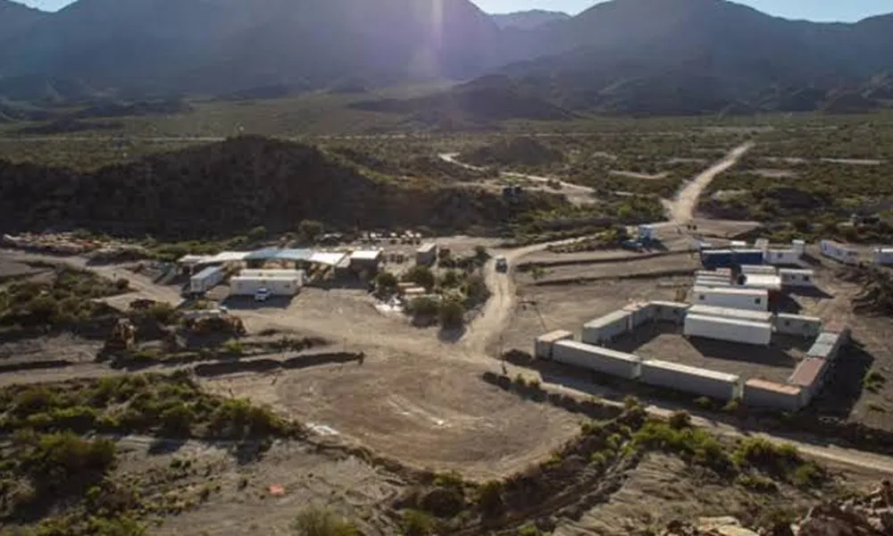 fotografia aerea del proyecto hualilan
