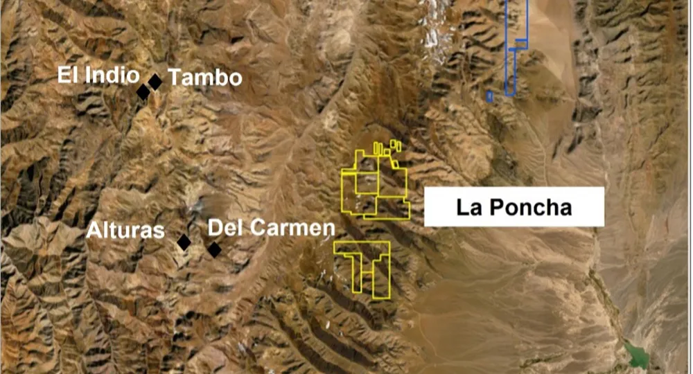 imagen satelital de la ubicacion del proyecto la poncha